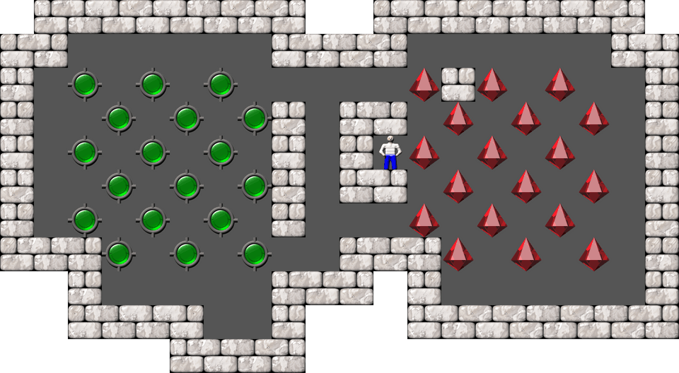 Sokoban Chrysalis Collection 10 level 17